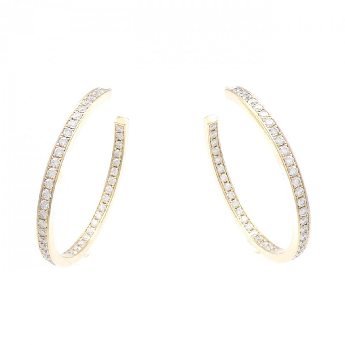 楽天市場】カルティエ Cartier ピアス アントルラセ 2C C2 ロゴ