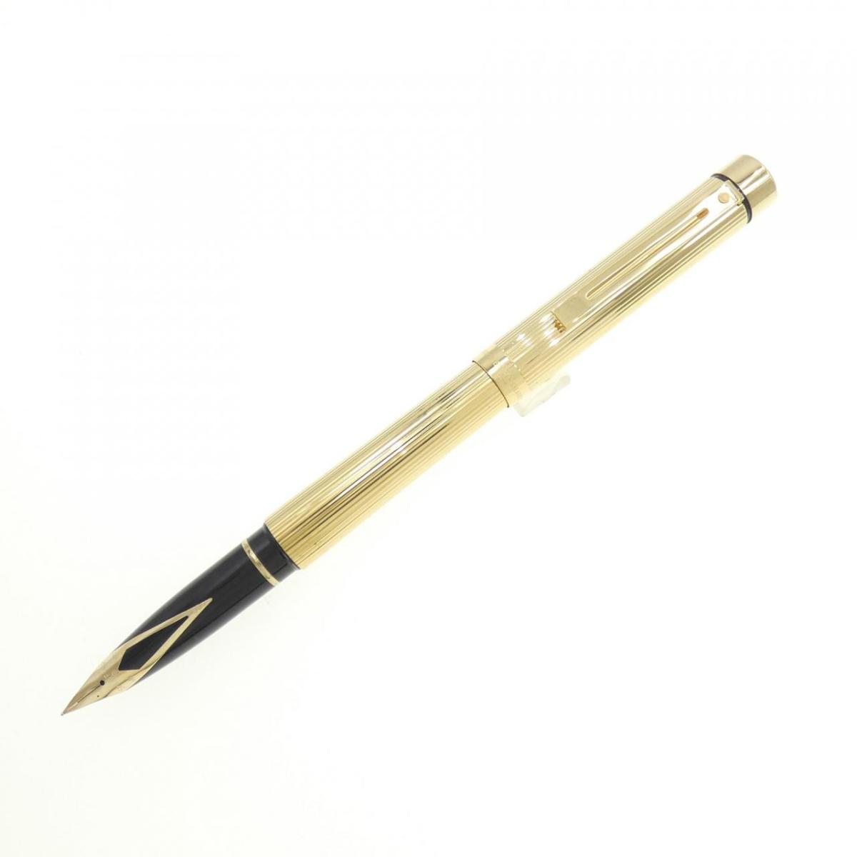 シェーファー　タルガ　万年筆　14k SHEAFFER シェーファー 万年筆 タルガ 1000xg ライン クローム