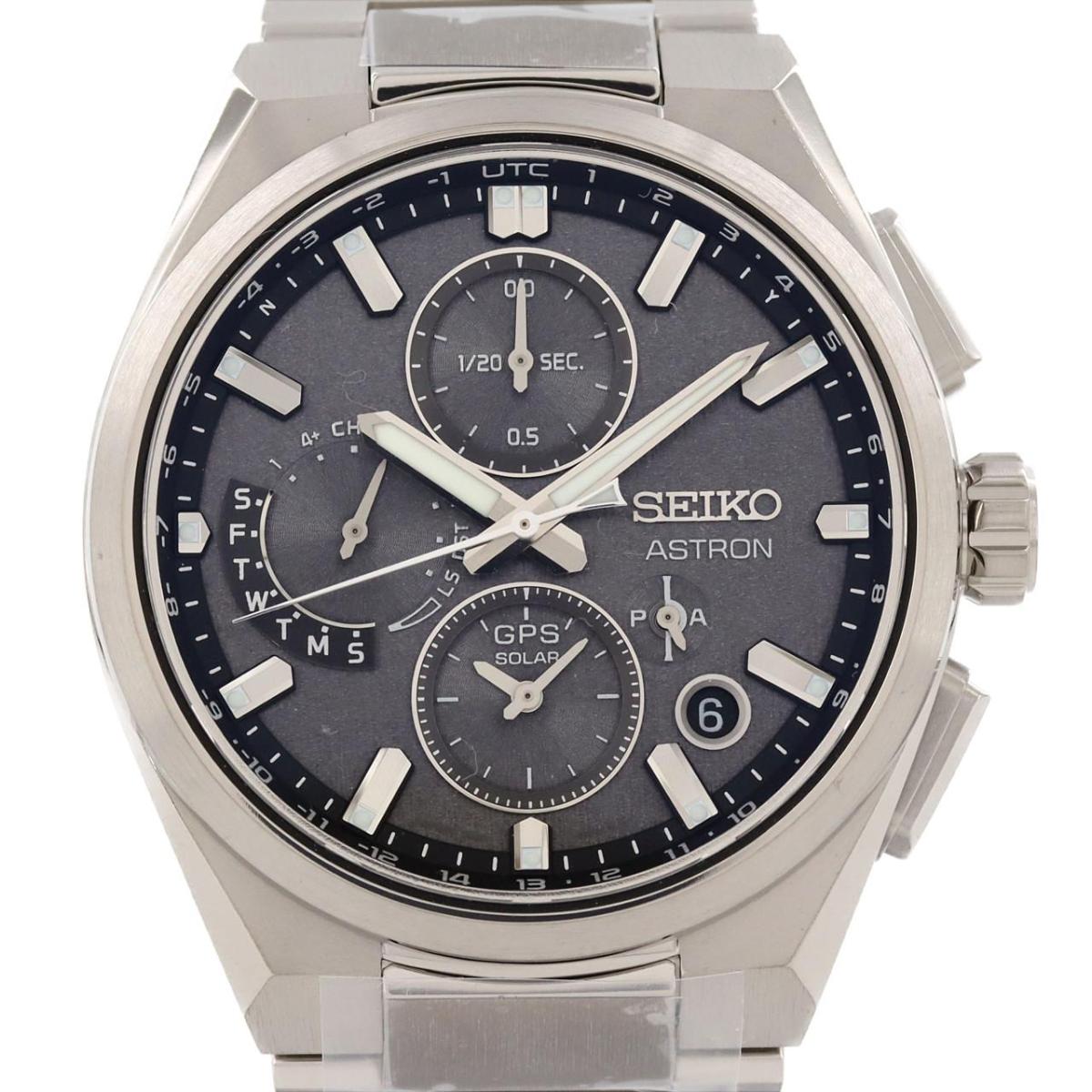 SEIKO アストロン5X53-0AE0 SBXC015用ステンレス製ベルト 人気 Stainless Steel Belt For Seiko Astron 5X53-0Ae0 Sbxc015