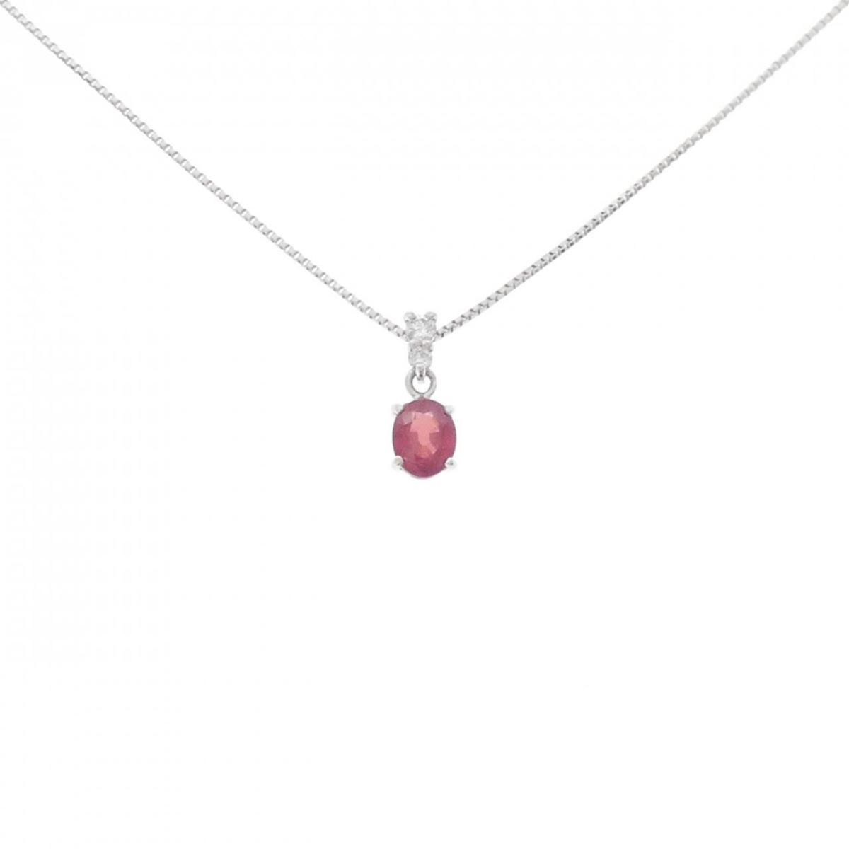 【KOMEHYO】 【新品】PT ルビー ネックレス 0.34CT【新品】 【コメ兵】|KOMEHYO ONLINESTORE 店