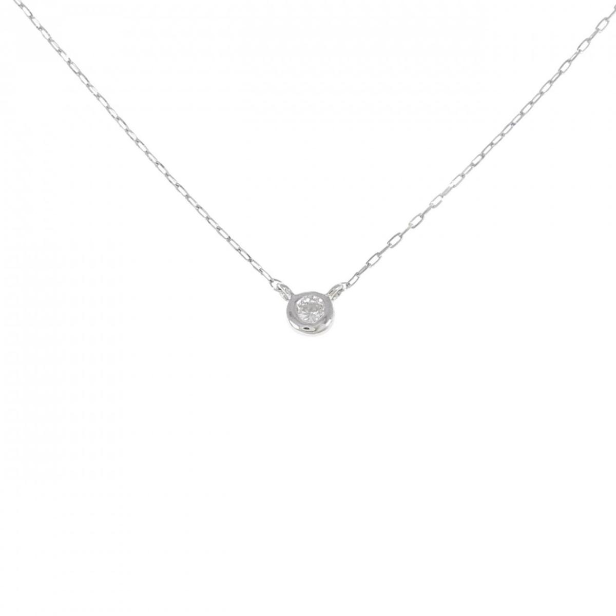 【KOMEHYO】 【リメイク】PT ダイヤモンド ネックレス 0.05CT【中古】 【コメ兵】