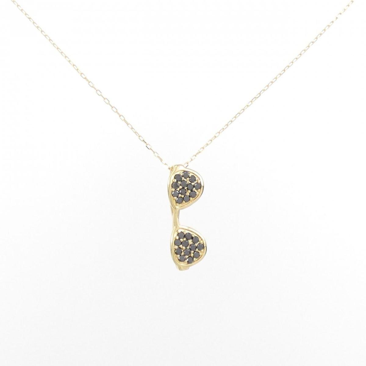 【KOMEHYO】 【新品】K18YG ダイヤモンド ネックレス 0.15CT【新品】 【コメ兵】
