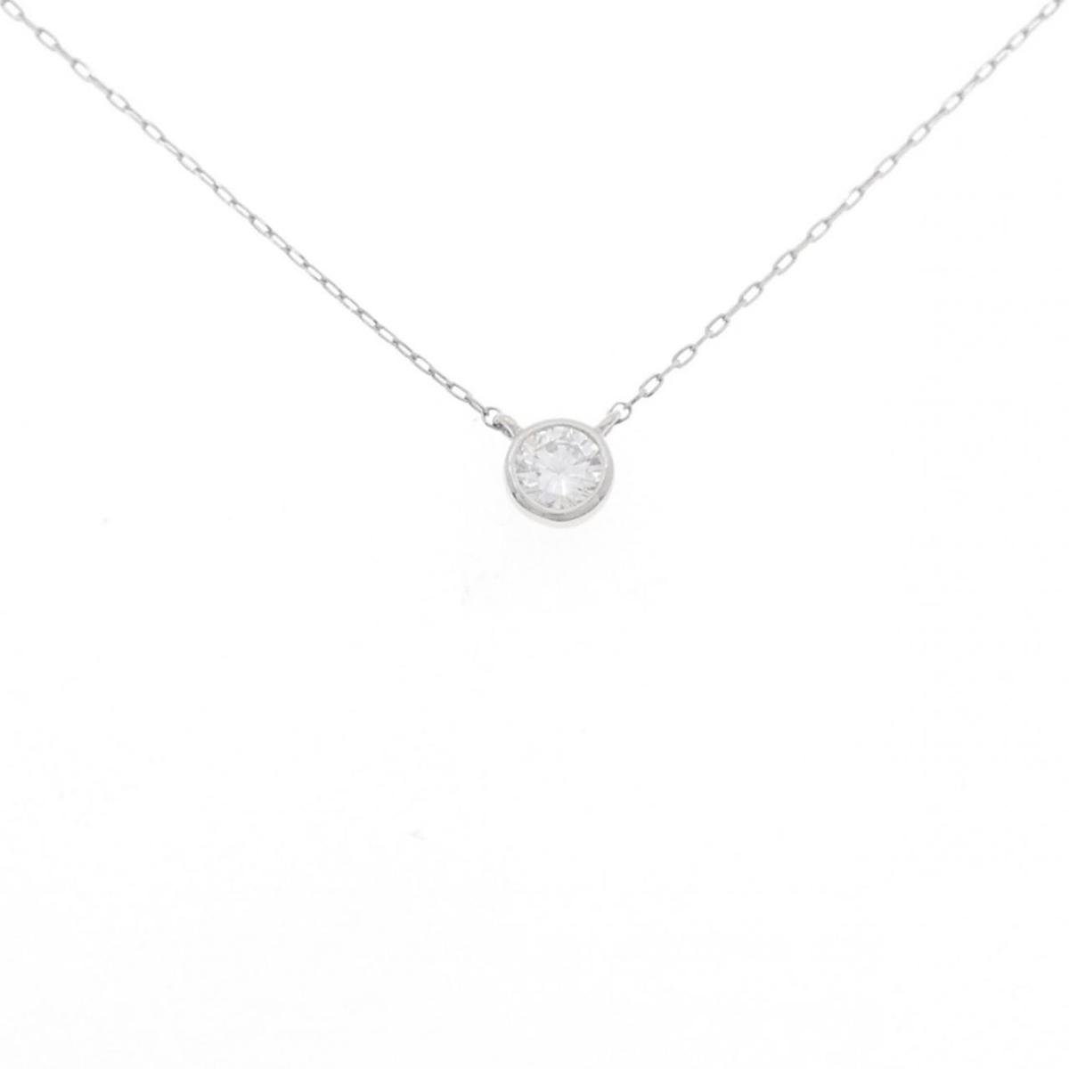 【KOMEHYO】 【リメイク】PT ソリティア ダイヤモンド ネックレス 0.15CT【中古】 【コメ兵】