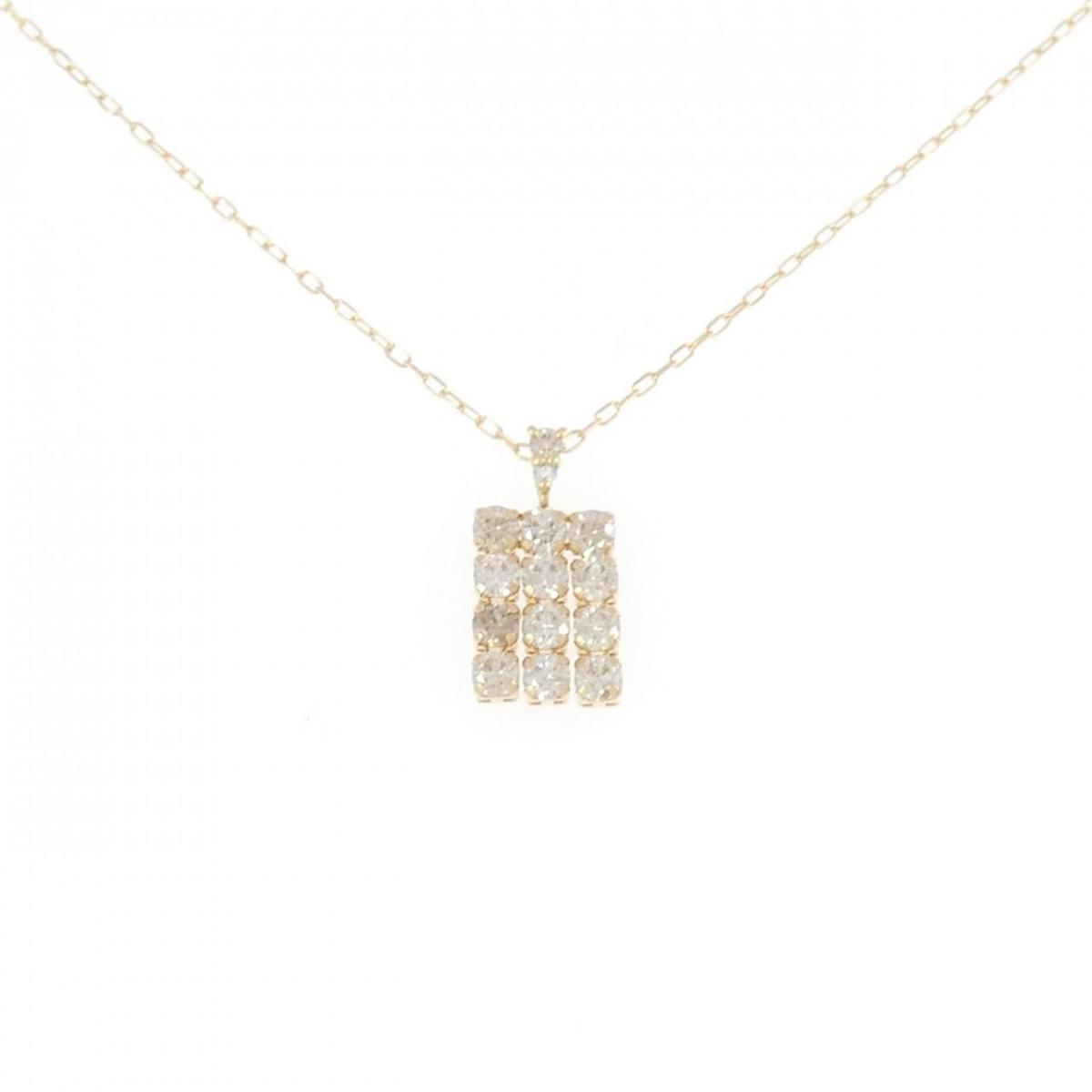 【KOMEHYO】 【新品】K18YG ダイヤモンド ネックレス 0.50CT【新品】 【コメ兵】
