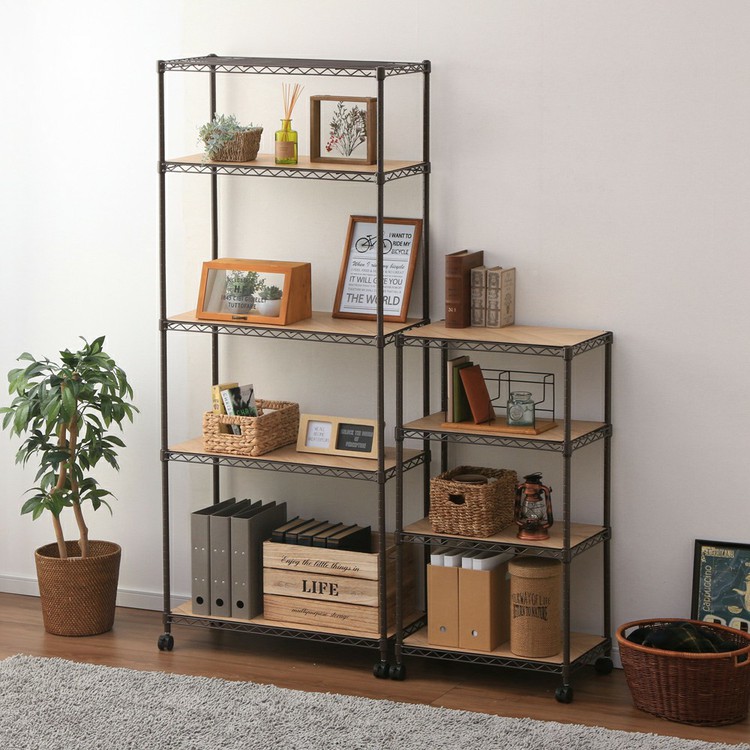 ウッドボード付き おしゃれ ウッドボード付き カラーメタルラック ブラック 収納家具 店 リビング スチールラック リビング ホワイト 当店オススメ商品はこちら 収納 アイリスオーヤマ 佐藤米穀 キッチン ブラウンメタルラック Cmm b カラーメタルラック おしゃれ