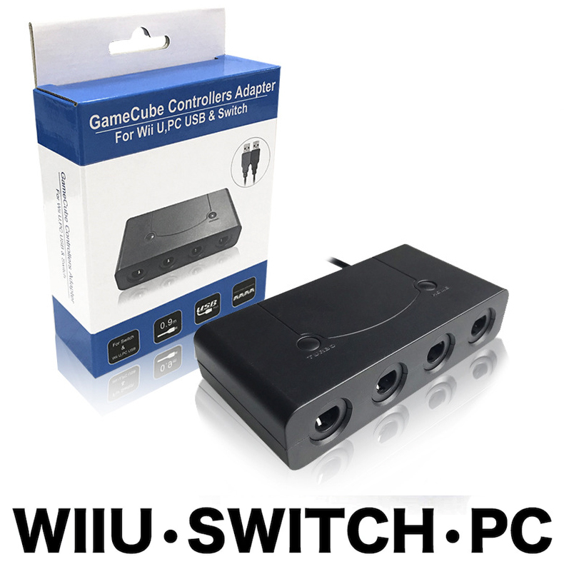 楽天市場 Switch Wiiu パソコン Pc用 Gamecube Gamecube ゲームキューブ Gcコントローラー Usb 接続タップ スイッチ 大乱闘スマッシュブラザーズ 対応可能 未来くらしショップ