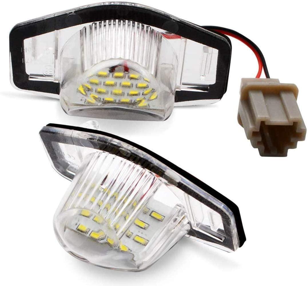 楽天市場 ホンダ Led ライセンスランプ Led ホワイト ナンバー灯 純正交換型 12v 3w 片側18発 2個セット ステップワゴン オデッセイ フィット N Box インサイト ストリーム バモス フリード モビリオ ラグレイト ロゴ Cr V 未来くらしショップ