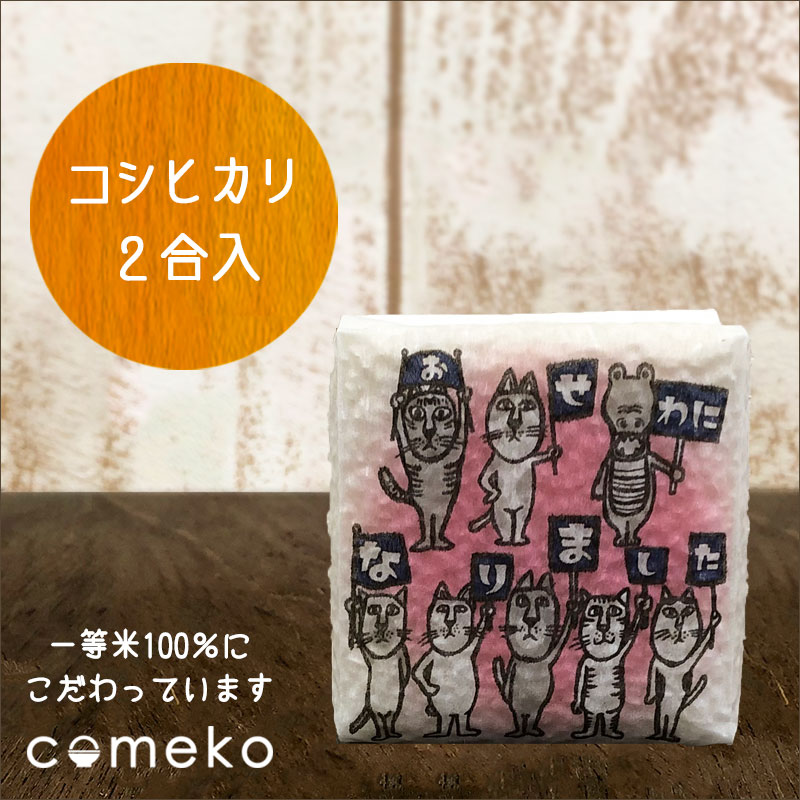 148円 Sale 104 Off プチギフト 米 お世話になりました 猫ワニ コシヒカリ こしひかり お米 コメ 一等米 2合 真空 パック 茨城県産 メッセージ入り 粗品 ギフト品 プレゼント 送り物 退職 お礼 お礼の品 かわいい 可愛い おしゃれ 転勤 移動 会社 引っ越し