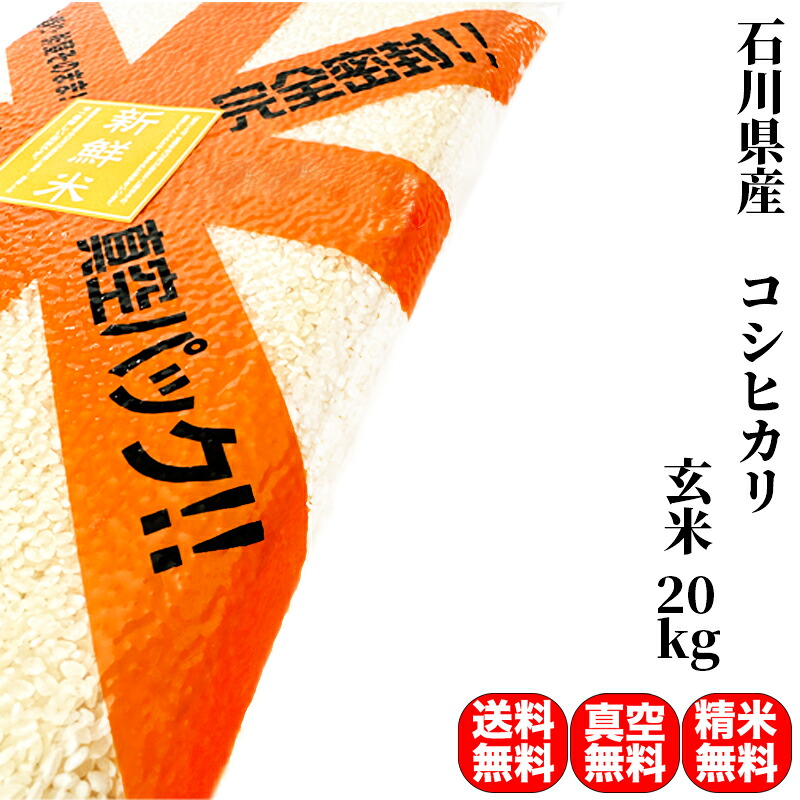 10%OFFクーポン発行中】米 20kg 一等米 特A 石川県産 10%OFFクーポン発行中】米 20kg 一等米 特A 石川県産