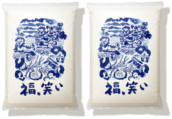 【令和７年産】福笑い（ふくわらい） ［普通精米］10kg（5kg×2袋） 8,778円