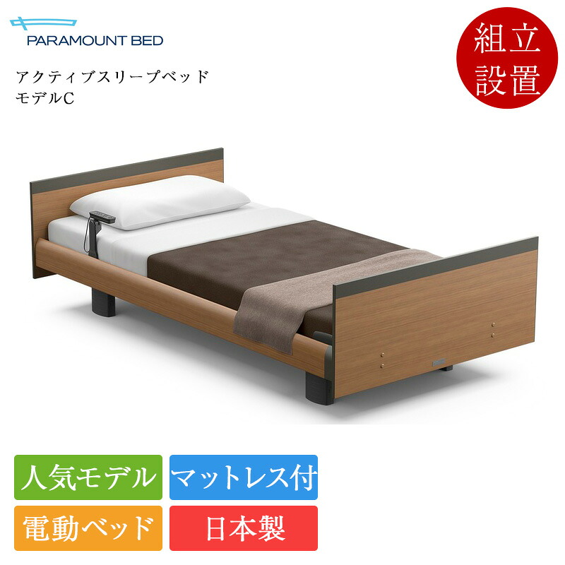 定め事品 非課税 パラマウントベッド 電動寝台 虚蝉シングル アクティブスリープベッド ひな形C 1+1原動機 真四角ゲーム盤 ヨーロピアン表現スタイル A手合い手元取り替えっこ アクティブスリープマットレス ひな形S 厚さ15珊 | Active Sleep Bed マットレス付き添い人 介護寝台