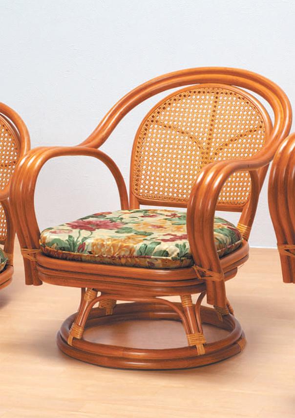 楽天市場】【ランキング獲得】ラタン回転椅子 ミドルタイプ イス