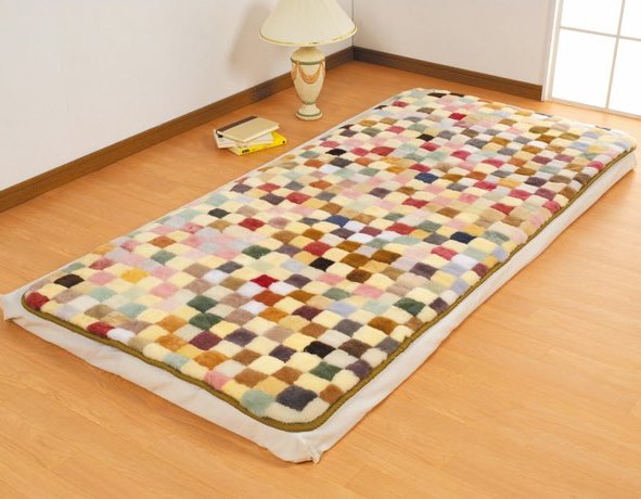 楽天市場】【ランキング1位獲得】ムートン パッチワークシーツ