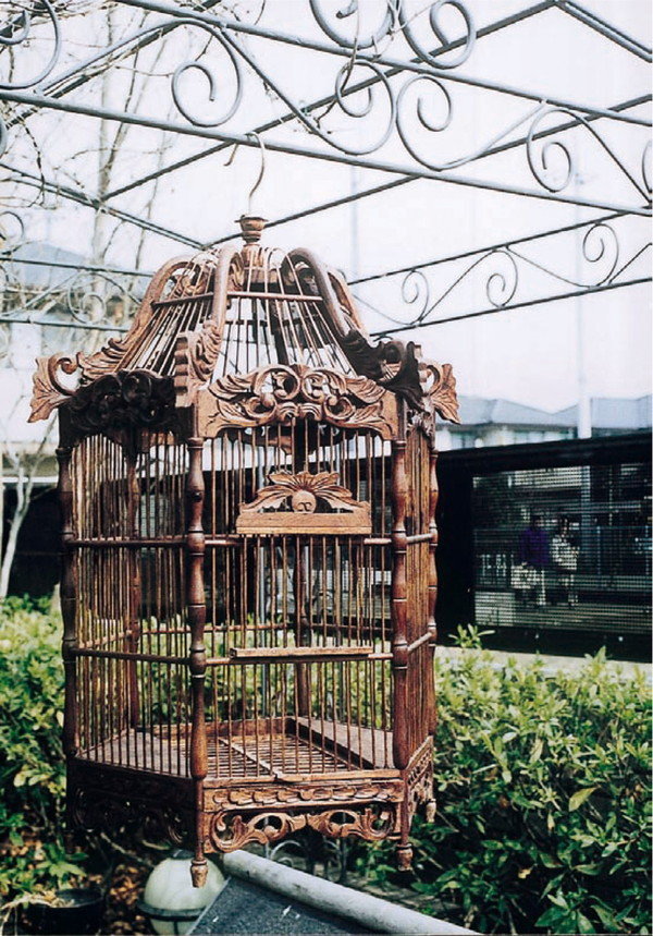 アンティーク ムートン アンティーク鳥かご 六角形 Bタイプ チーク レトロ アンティーク お洒落 竹 雑貨 ポイント7倍 ブラウン アジアン 全品送料込み コミコミ家具送料無料 P7 茶色 ガーデニング 鳥かご 雑貨