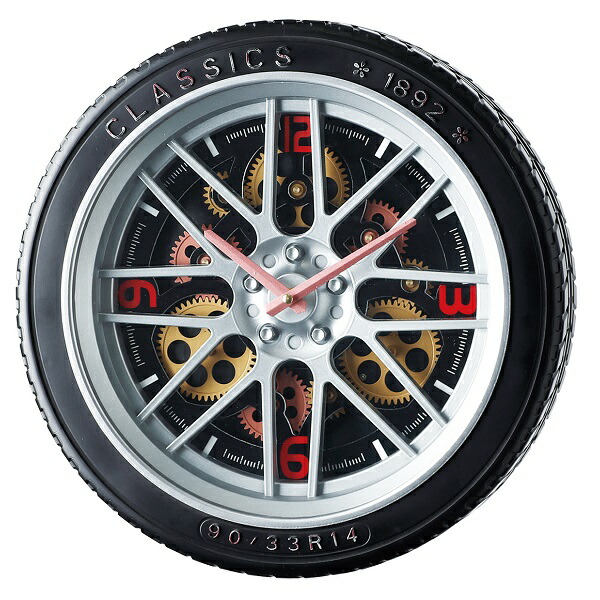 【ランキング受賞】 置き時計 掛け時計 掛け時計 Gear Clock Aタイプ 完成品 50306 時計 クロック とけい ディスプレイ 壁掛け お洒落 インテリア ギア スケルトン Clock 機能性 モダン 贈り物 歯車