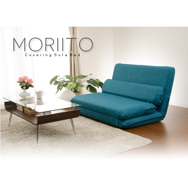 ソファ ソファベッド ソファベッド 「MORIITO」カバー洗濯可能 選べる6色カバーリングソファベッド10170 ソファーベッド ベット ソファー ソファ デザイン カバー 洗濯 清潔 可愛い リビング インテリア 日本製 国産｜家具 生活雑貨の くつろぎライフ