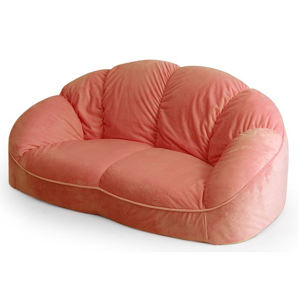 【ランキング受賞】 ソファ ソファベッド ソファ 「CROISSANT」 ローソファ コンパクトソファ 完成品10074 ローソファー ソファー 2人用 二人 イス 椅子 リビング 可愛い 一人暮らし デザイン お洒落 ブラウン グリーン ピンク 日本製 国産|家具 生活雑貨の くつろぎライフ