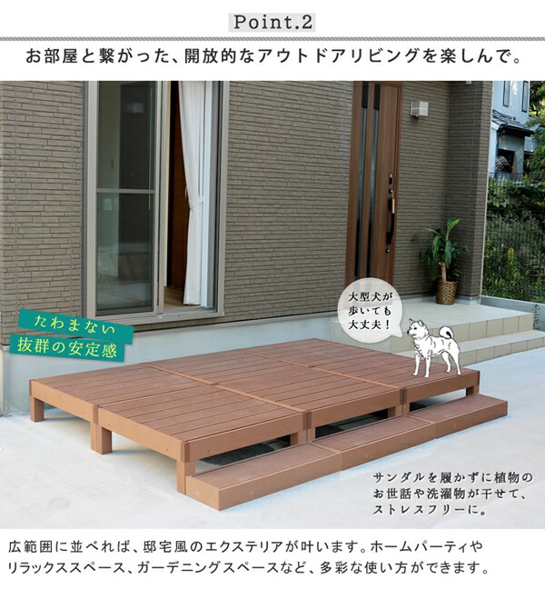 人工木ウッドデッキ 縁台 Ecofeel エコフィール 8台 ベンチ 縁台 縁側 ステップ フェンスセット エクステリア ガーデン ウッドデッキpwde 8p Sfset 縁台 縁側 Diy キット 全品送料込み コミコミ家具スーパーセール値下 300円引きクーポン進呈 送料無料 P7