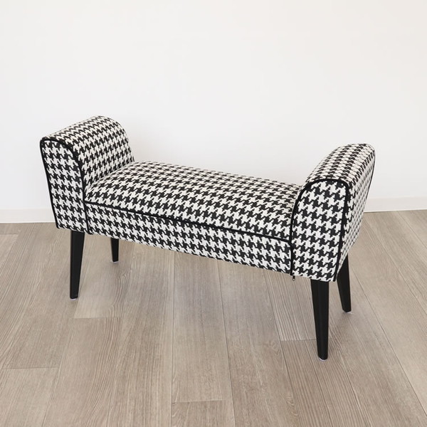 ☆スツールベンチ モダンテイスト 花柄 スツール クッションチェア