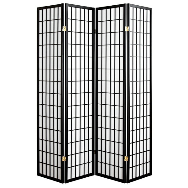 ＼本日最大78%offセール！／障子4連スクリーン ハイタイプ 間仕切り スクリーン 完成品 SES-7655 衝立 間仕切り 目隠し 高級感 和風 障子 スクリーン 破けにくい 蝶番 自在蝶番