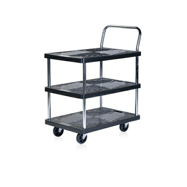 【ランキング1位受賞】 DIY 工具 物流 運搬器具 台車 静かな樹脂台車 3段 150kgM5-MGKBO0013 荷台 カート 大型車輪 静音仕様 軽い力 組立 店舗 業務 荷物 運搬｜家具 生活雑貨の くつろぎライフ