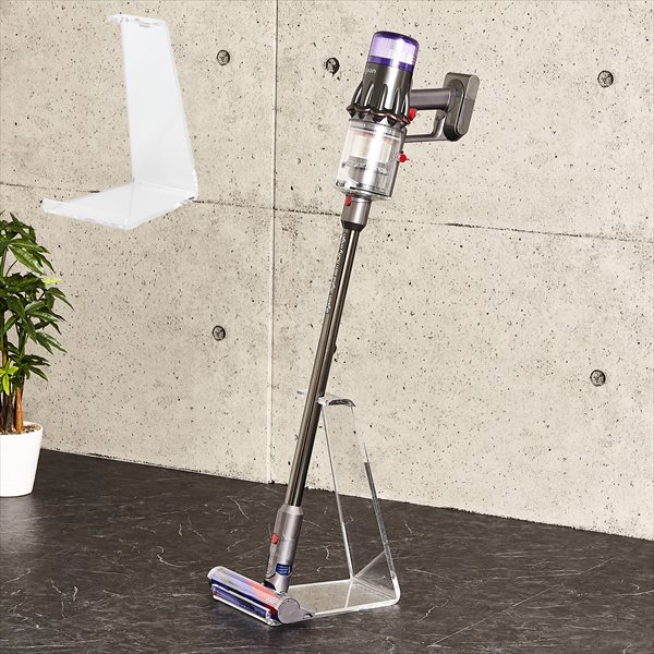 1000円クーポン&最大80％OFF/アクリリック クリーナーラック 生活生活家電用アクセサリー 部品 掃除機 クリーナー用アクセサリー スタンド 23400 完成品 透明 クリア シンプル 目立たない