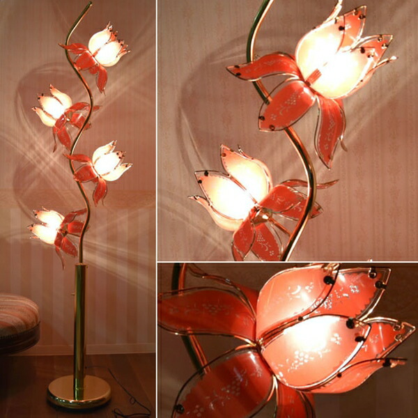 楽天市場】【ランキング1位獲得】ロータス フラワーランプ GD ライト