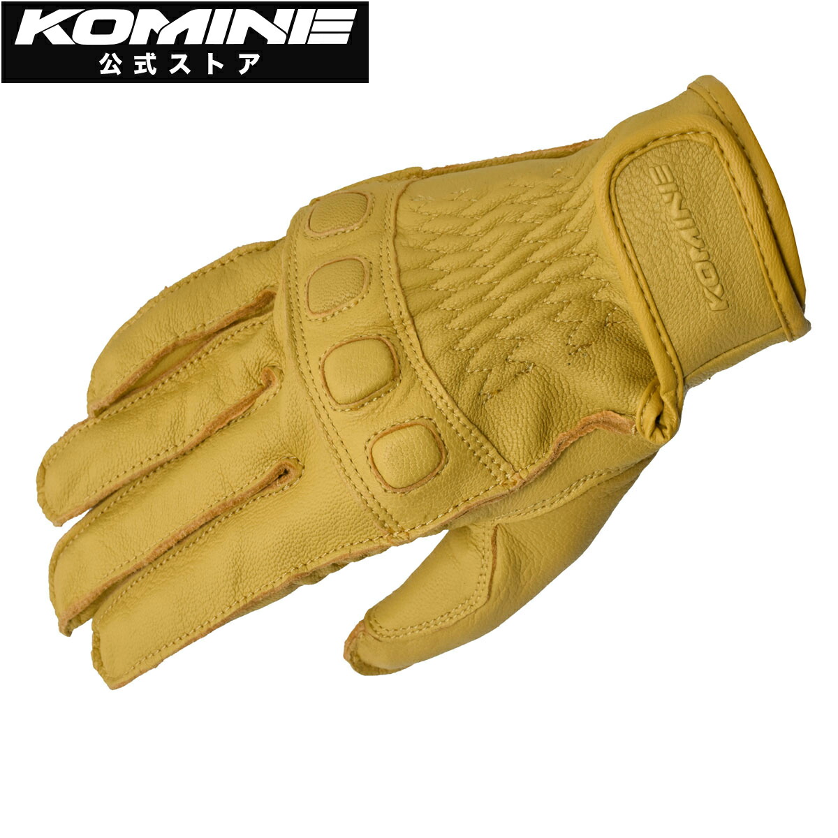 KAMAME ベージュ レザー グローブ 付属袋付き KAMAME ベージュ レザー グローブ 付属袋付き KAMAME ベージュ レザー