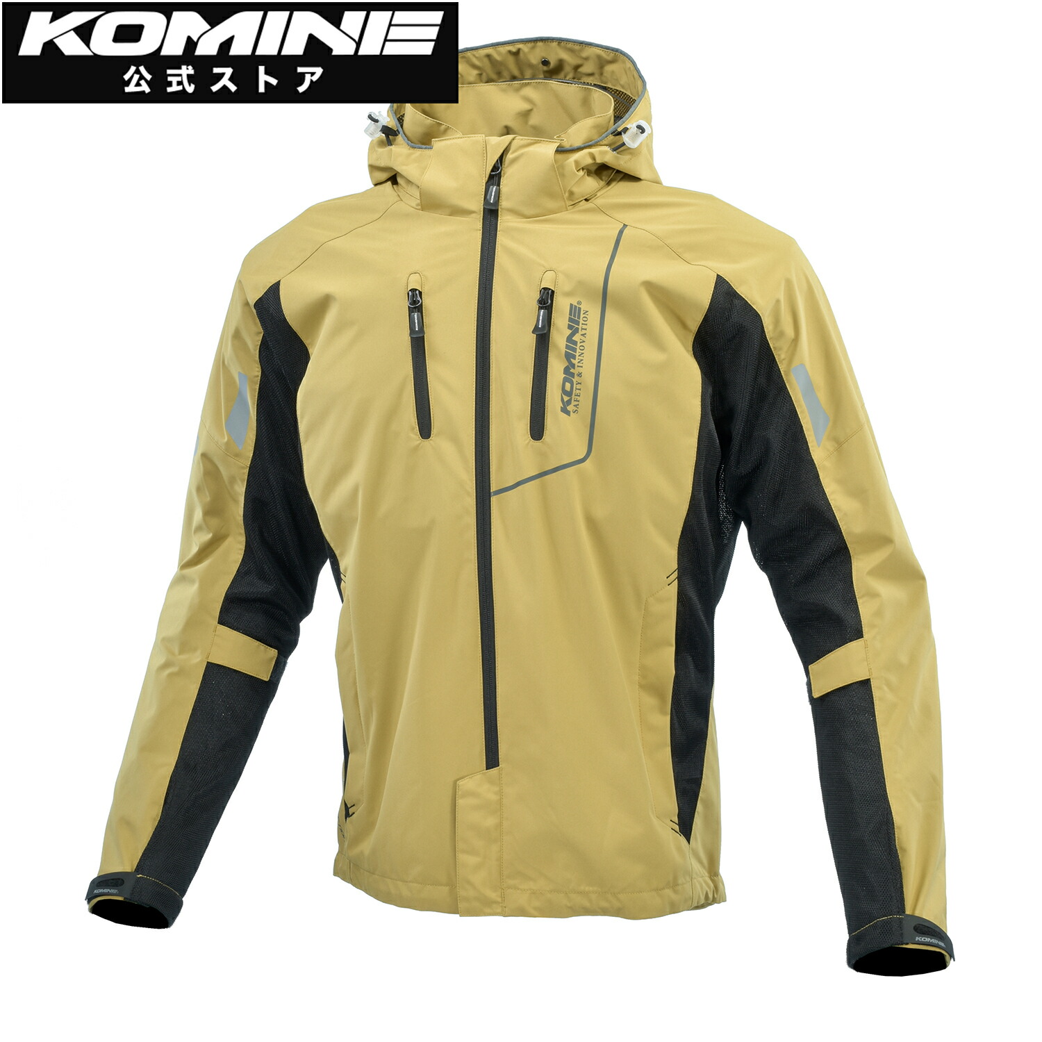 KOMINE JK-1141 メッシュジャケット Mサイズ 楽天市場】コミネ JK-1141 HRカラーモデル プロテクトメッシュ