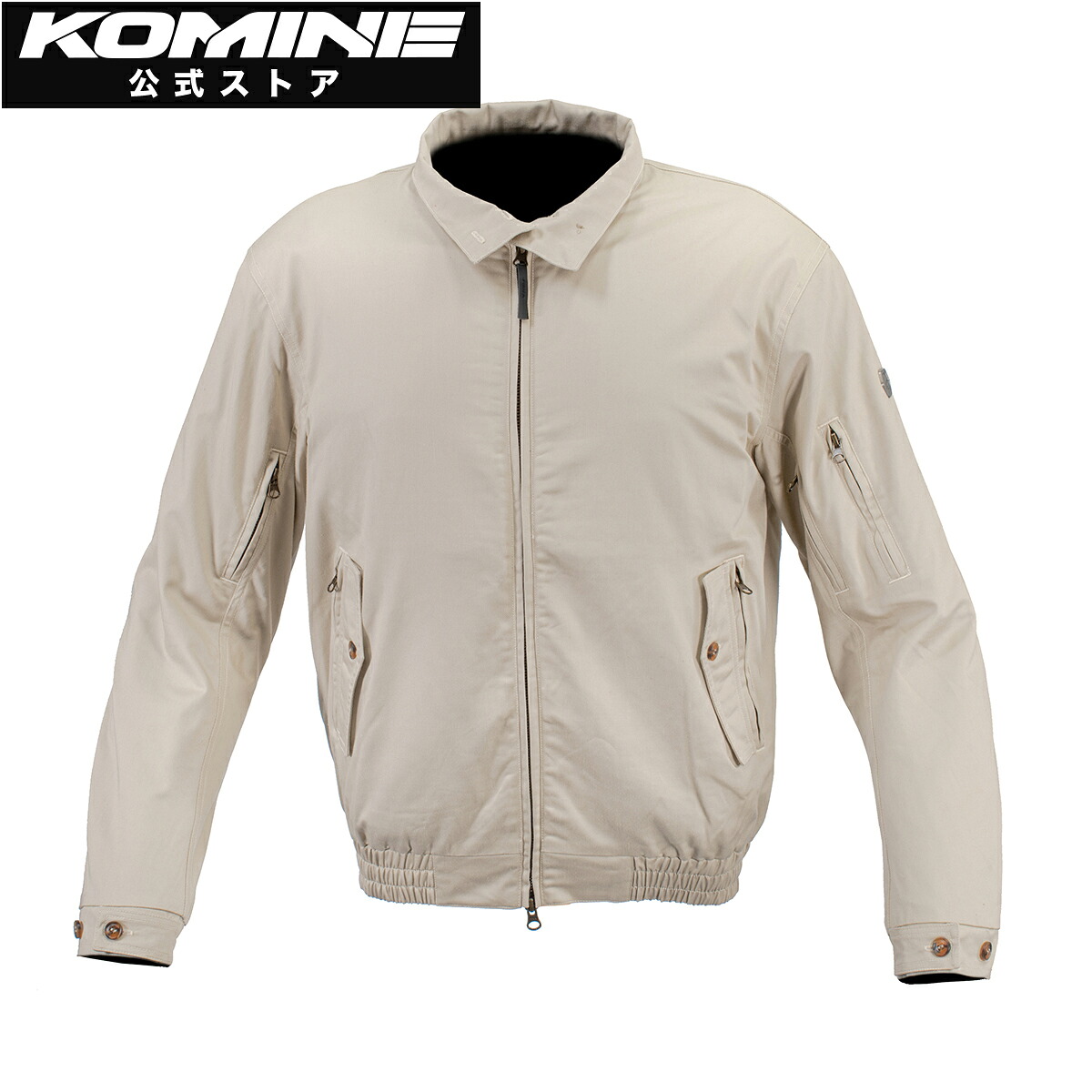 【公式】コミネ KOMINE JK-5911 プロテクトスイングトップジャケット バイク バイク用 バイクウェア バイクジャケット プロテクター付き 春 夏 CE規格レベル2 CEレベル2 カジュアル