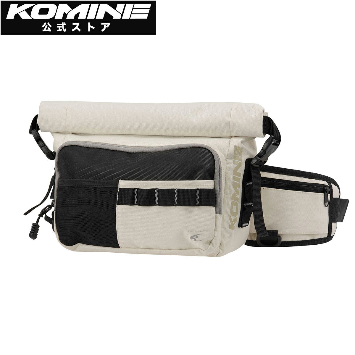 【公式】コミネ KOMINE SA-243 ウォータープルーフウエストバッグ5L バイク バイク用 バッグ ウエストトバッグ ポーチ 防水 ウォータープルーフ