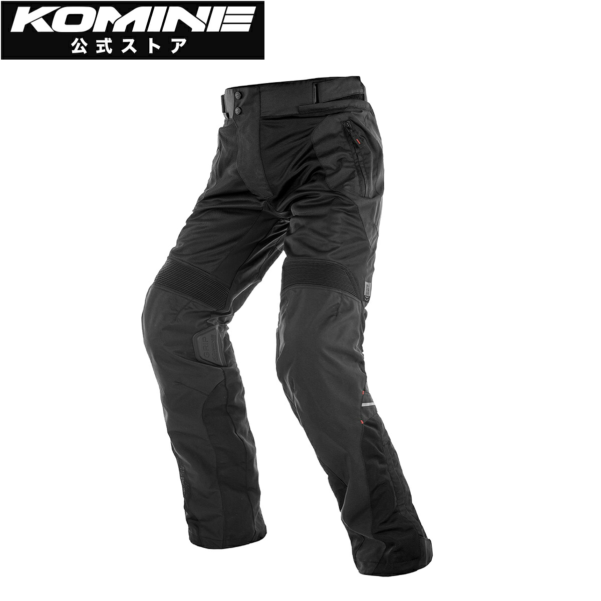 【公式】コミネ KOMINE PK-7453 フルアーマードメッシュパンツ バイク バイク用 バイクウェア バイクパンツ ライディングパンツ プロテクター付き メッシュパンツ CE規格 春 夏|コミネ公式ショップ店