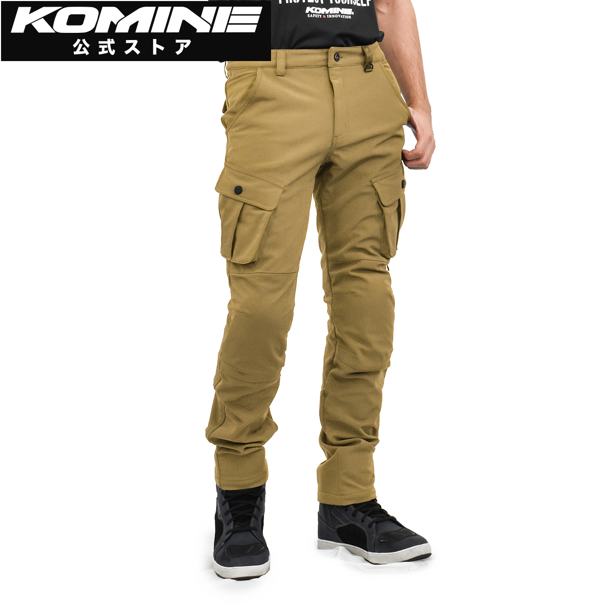 S*o様 [KOMINE] バイク用 パンツ PK-7103　L コミネ ジーンズ PK-7103 ストレッチャブルテキスタイルメッシュ