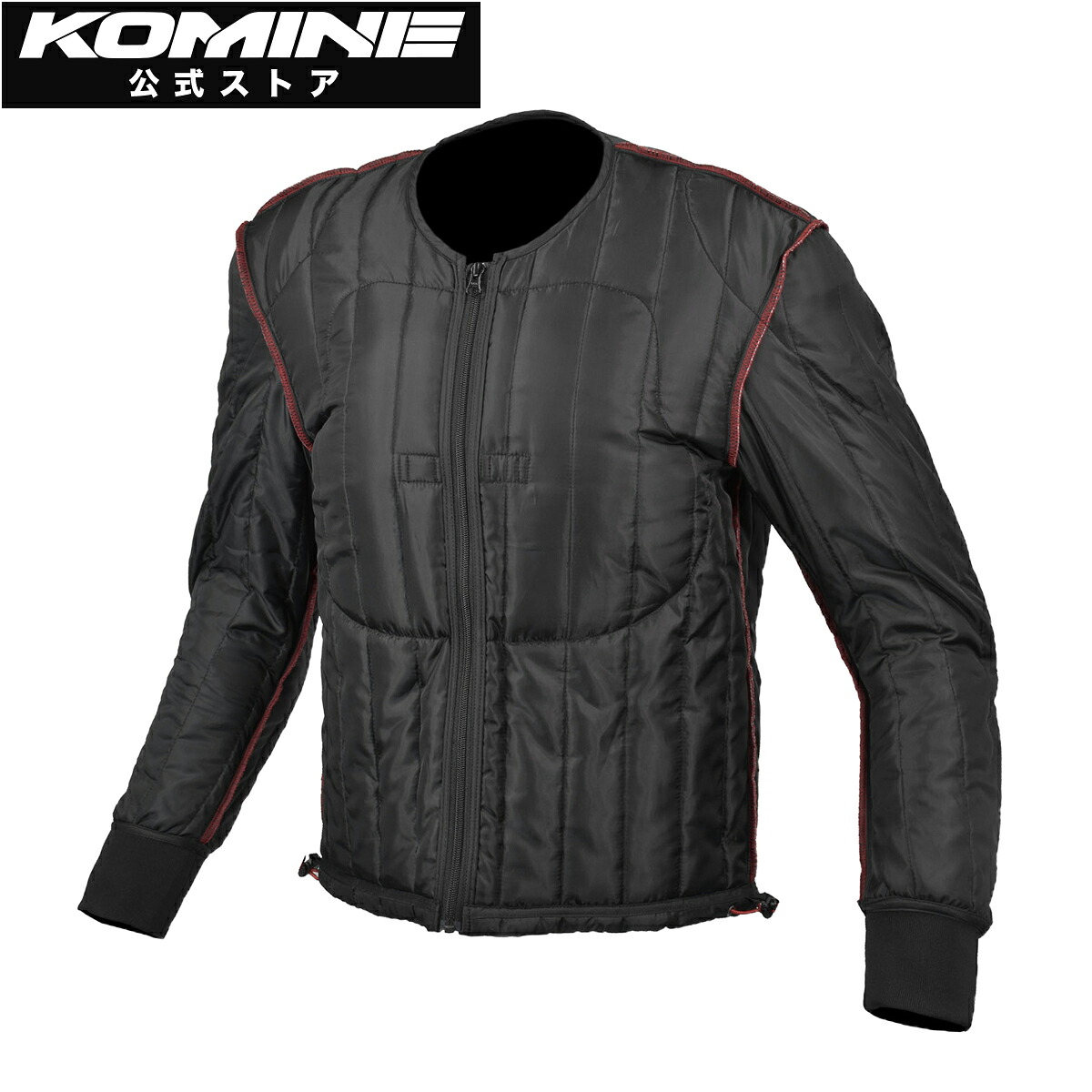 【公式】コミネ KOMINE SK-833 ウインタープロテクトインナージャケット バイク バイクプロテクター インナープロテクター 胸プロテクター 肘プロテクター エルボープロテクター ショルダープロテクター 胸部プロテクター 防寒 冬 中綿入り｜コミネ公式ショップ店