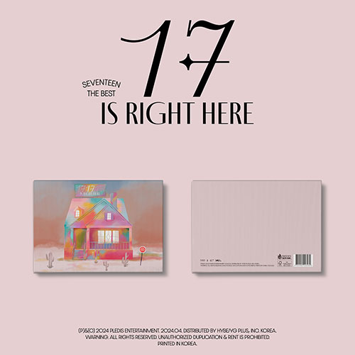 楽天市場】SEVENTEEN 17 IS RIGHT HERE / SEVENTEEN BEST ALBUM