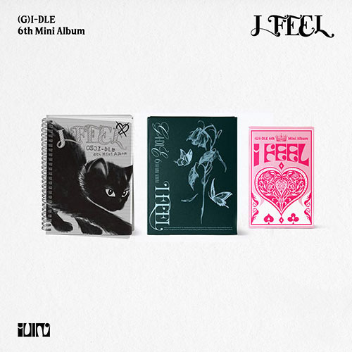 (G)I-DLE I FEEL kms 6.0  中華 中国 ソヨン 3枚コンプ G)I-dle (아이들) - 6th MINI ALBUM [I Feel] - YouTube