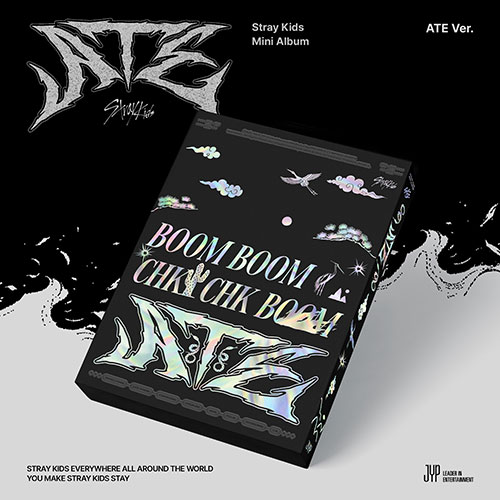 メンバー全員サイン入り★ スキズ ATE 通常盤 Boom盤　ヒョンジン Generic (SKZ) Stray Kids - ATE Album Set (2 Standard Ver