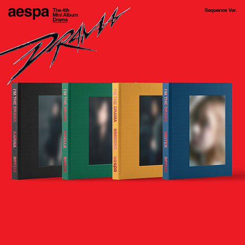【新品未開封】aespa ミニアルバム Drama 4形態セット　ジゼル Amazon.com: aespa - 4th Mini Album Drama [Sequence Ver
