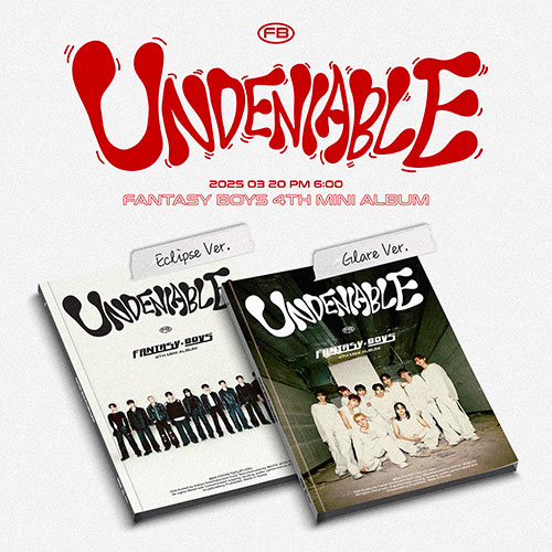 楽天市場】FANTASY BOYS - 4th MINI ALBUM 「UNDENIABLE