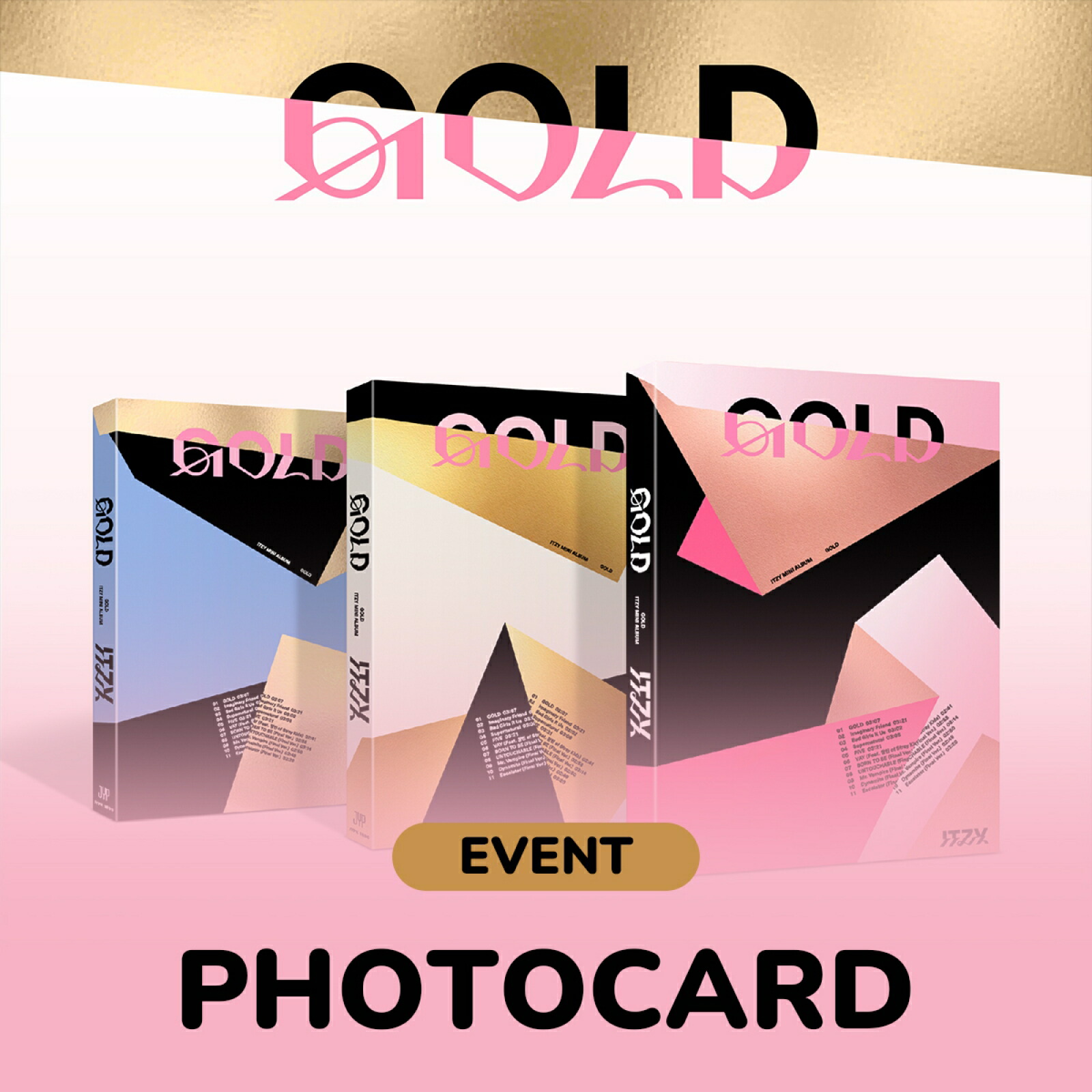 楽天市場】ITZY - 9th Mini Album 「GOLD」 (DIGIPACK VER