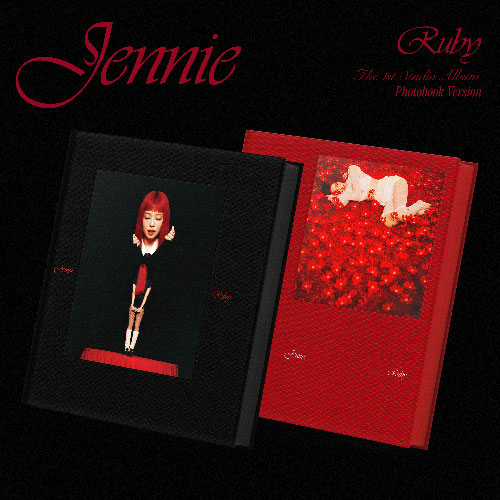 【新品未開封】 BLACKPINK ジェニ Ruby Photobook　2種 BLACKPINK JENNIE RUBY 1st Solo Album Photobook 2 Ver + CD