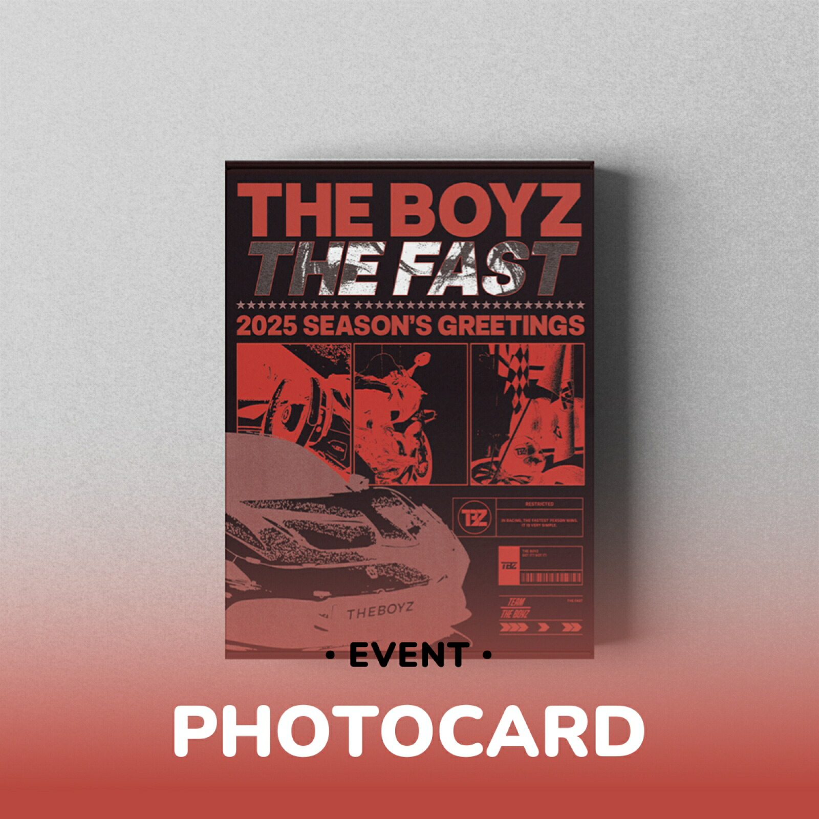 The boyz 得令 中国雑誌 限定特典トレカ THE BOYZ TRADING CARD / THE BOYZ WORLD TOUR : ZENERATION