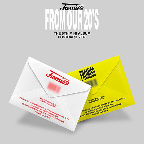 楽天市場】FROMIS_9 - 6TH MINI ALBUM 「FROM OUR 20'S