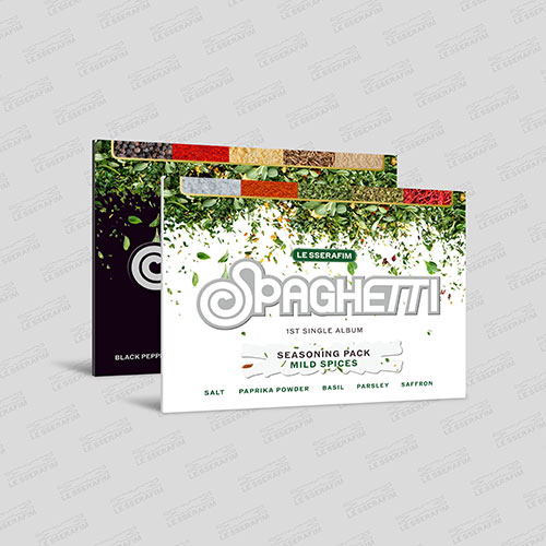 楽天市場】LE SSERAFIM - 1st Single Album 「SPAGHETTI」 (Weverse