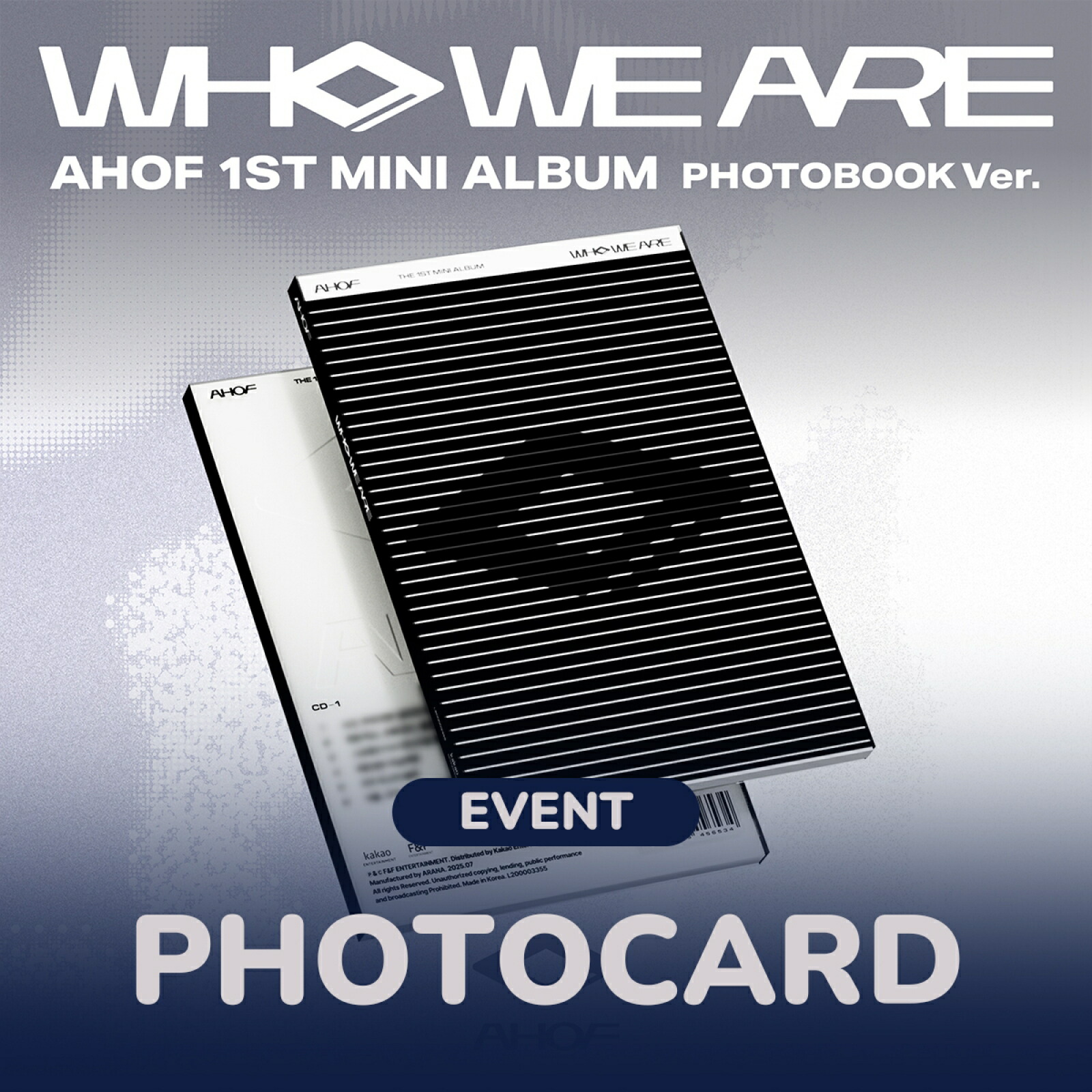 楽天市場】AHOF / 九 - WHO WE ARE (QR ALBUM Ver.) : Kommerce