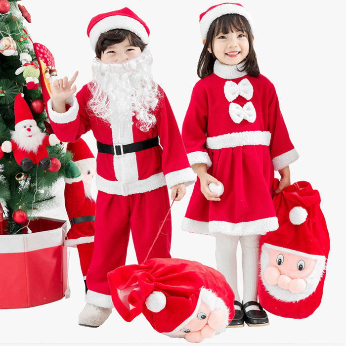 楽天市場 クリスマス サンタ服 キッズ服 ワンピース2点セット 女の子 男の子4点セット サンタクロース 超カワイイ 蝶結び 帽子 コスチューム 女の子 子供ワンピース ドレス パーティードレス キッズ服 可愛い 長袖 おしゃれ ホワイト ブラック レッド コモド楽天市場店