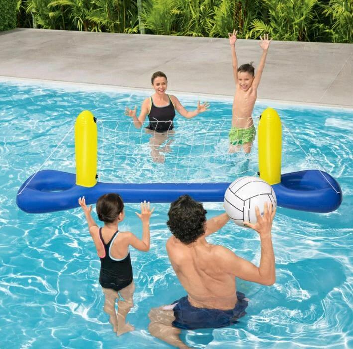 【送料無料】水上おもちゃ プール用 ビーチボール インフレータブルおもちゃ プール用 水上玩具 エアートイ ボール付き 屋外 室内｜こもれび堂
