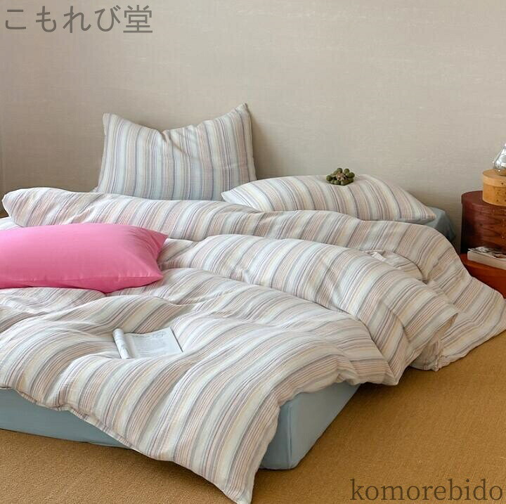 【貨物輸送無料】四 布団覆いかぶせる仕掛ける 掛け布団覆いかぶせる 寝具覆いかぶせる仕掛ける 貨物輸送無料 洗える 平ったい敷き妙/ボックス席敷き妙韓国風 防菌防菌類 花柄