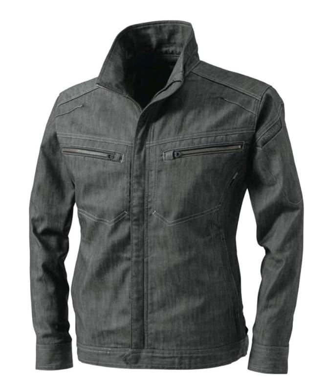TS DESIGN TS LAYERED TWILL ロングスリーブジャケット オールシーズン用 ブラック 5316 98 4L