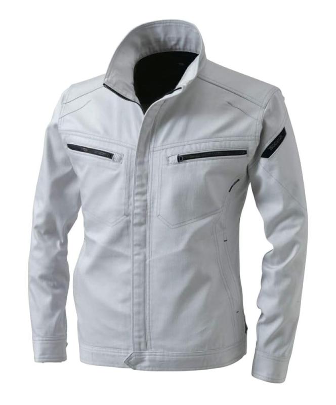 TS DESIGN TS LAYERED TWILL ロングスリーブジャケット オール陽気用 しろがね色薄墨色 5316 28 5L その他-日用品雑貨・文房具・手芸